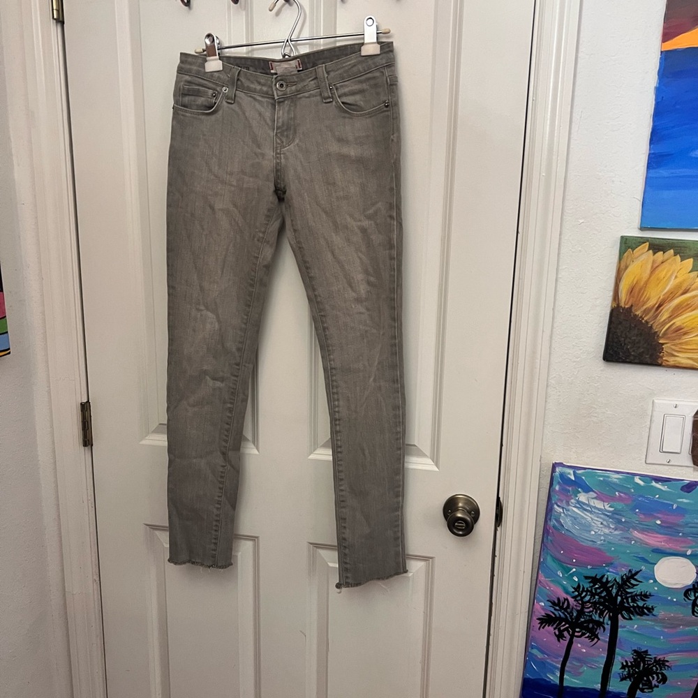 BDG cigarette grey jeans size waist 26